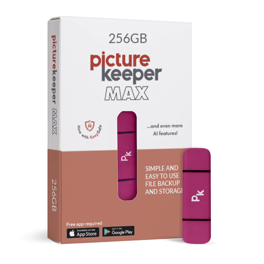 Picture Keeper Max 256GB - Berry Gloss banner