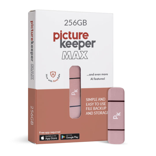 Picture Keeper Max 256GB - Pink banner