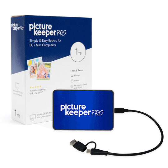 Picture Keeper Pro 1TB - Blue banner