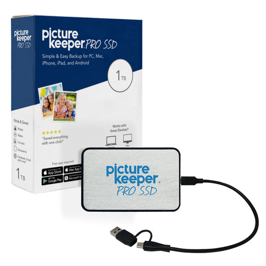 Picture Keeper Pro 1TB - Silver banner