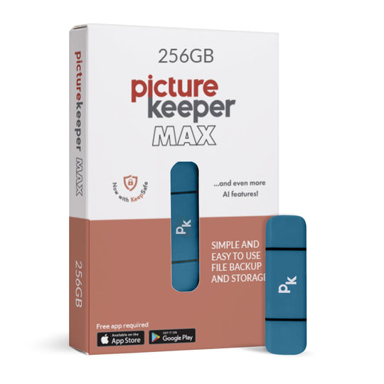 Picture Keeper Max 256GB - Turquoise banner