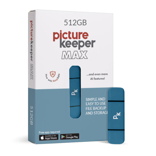 Picture Keeper MAX 512GB - Turquoise banner