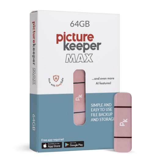 Picture Keeper Max 64GB - Pink banner