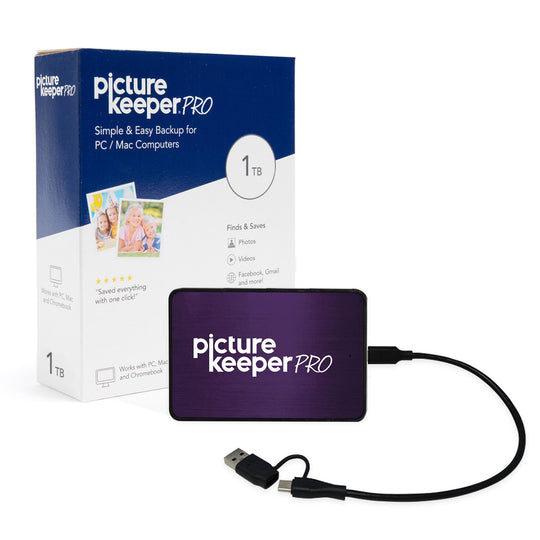 Picture Keeper Pro 1TB - Purple banner
